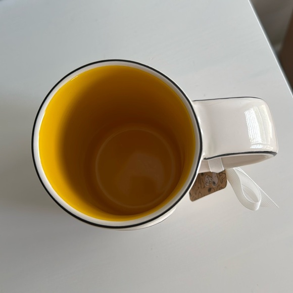 Peanuts Rae Dunn CHARLIE BROWN "Good Grief" 3D Yellow Mug CELEBRATING 75 Yrs - Picture 5 of 6